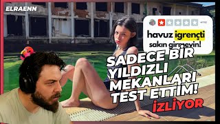 Elraenn - SADECE BİR YILDIZLI MEKANLARI TEST ETTİM!  @MeryemCanOfficial