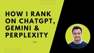 How I Rank on ChatGPT, Gemini & Perplexity — Step-by-Step AI SEO Blueprint