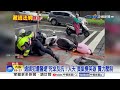 拒檢鑽死巷"撞圍牆棄車逃"! 人夫"買飯變英雄"逮匪│中視新聞 20260615