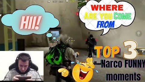 Top 3 cod narco moments || Cod narco funny moments