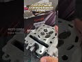 Click125 17/20 4Valve Cylinder Head Pitsbike with complete Internals #MOTOSENPAI #cylinderhead