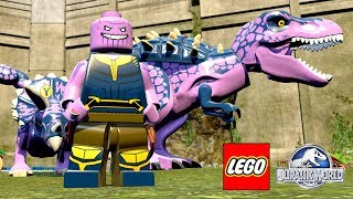 THANOS GUERRA INFINITA E SEUS DINOSSAUROS no LEGO Jurassic World Criando Dinossauros #59 screenshot 3