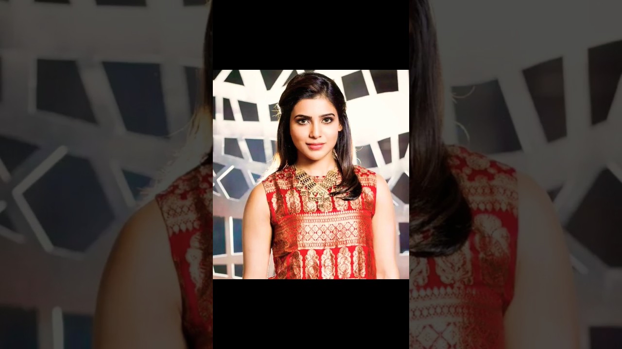 Southern beauty Samantha prabhu cute look