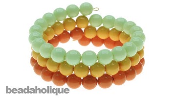How to Make a Memory Wire Bracelet with Pastella Beads