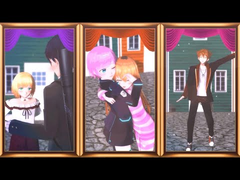 【にじさんじMMD】トリガーで　Love logic【剣持刀也/夕陽リリ/伏見ガク】