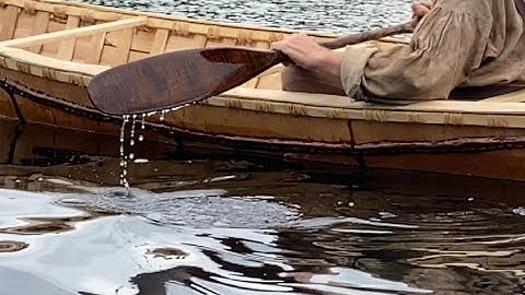 Complete Birch Bark Canoe Build, from Birch Bark, Cedar, Spruce Root, Spruce Gum to Maiden Voyage