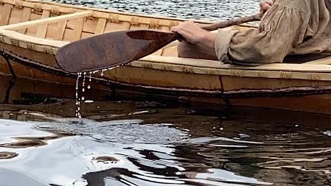 Complete Birch Bark Canoe Build, from Birch Bark, Cedar, Spruce Root, Spruce Gum to Maiden Voyage