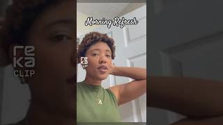 How I do my natural hair each morning