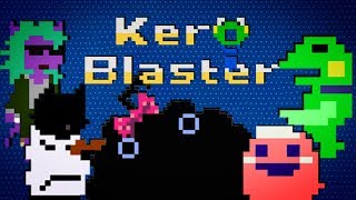 Hot Frog Action | Kero Blaster (Full Playthrough) screenshot 1