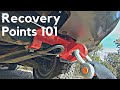 4wd vehicle rated recovery points  2 important considerations tow points vs rated recovery points