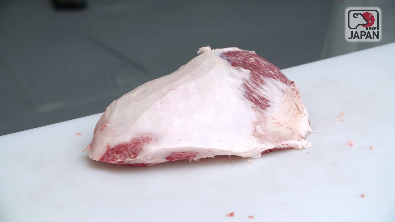 Japanese Wagyu Beef Cutting Guide_D Rump - YouTube