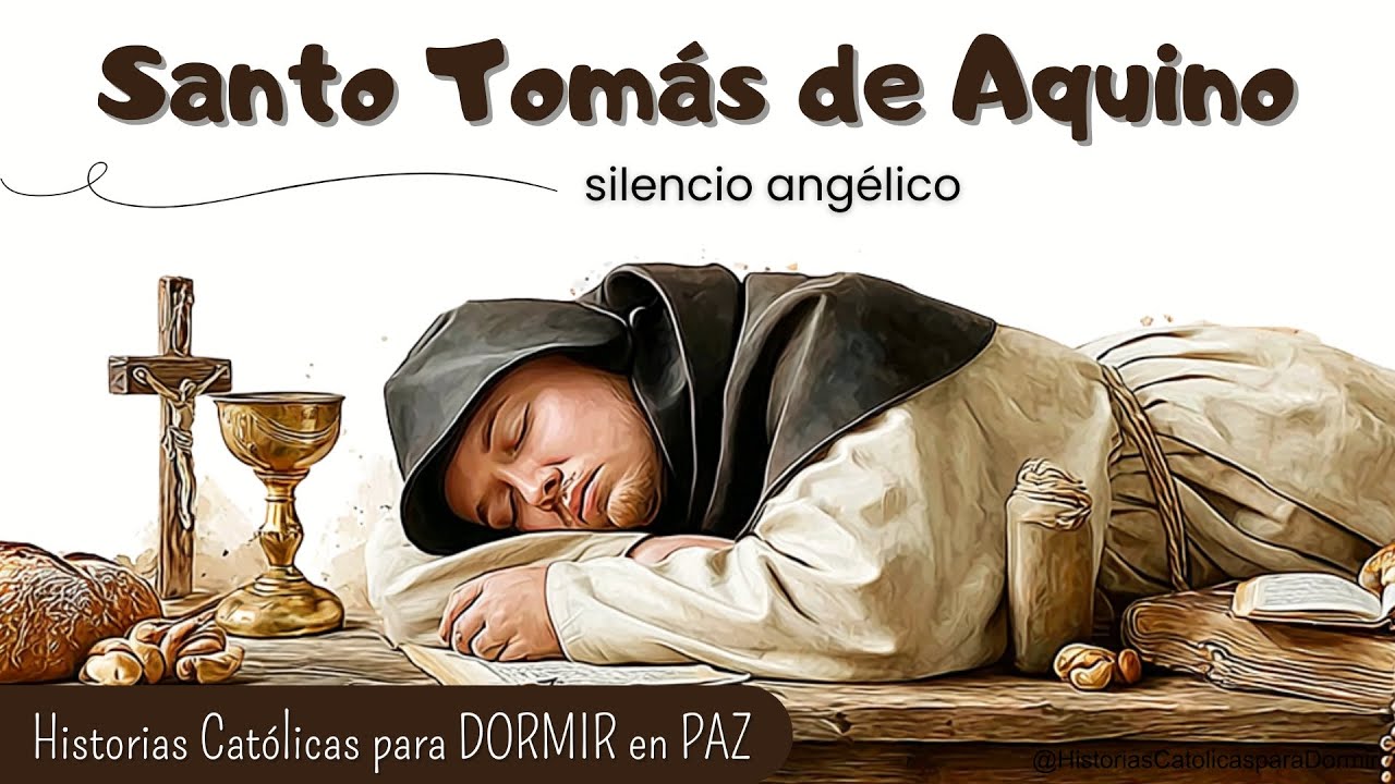 Santo Tomás de Aquino: el silencio del intelecto angélico | narración suave 28 de enero