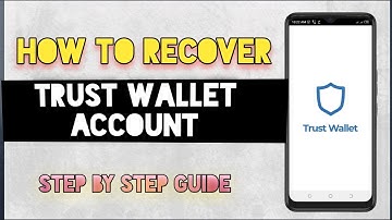 How To Recover Trust Wallet Account | How To Recover  Deleted Trust Wallet Account [ Step By Step ]