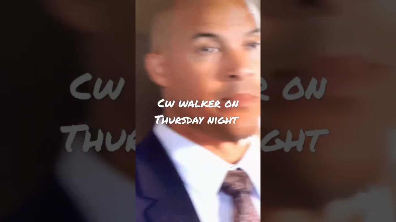 Walker cw tv show Thursday night