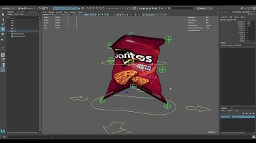 Dorito/ Bag of Chips Rig for Autodesk Maya