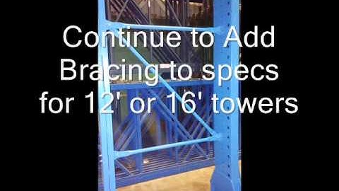 Roll Formed Cantilever rack assembly video from CT Warehouse Racks