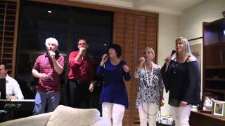 PARTYING WITH THE DECOTONES® Vocal Jazz Quintet-A MUSICAL MONTAGE AT KEY BISCAYNE FLORIDA 2015