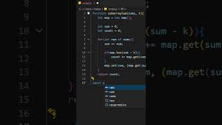 SUBARRAY SUM Equals K 🔢🔥 | JavaScript Easy Trick!