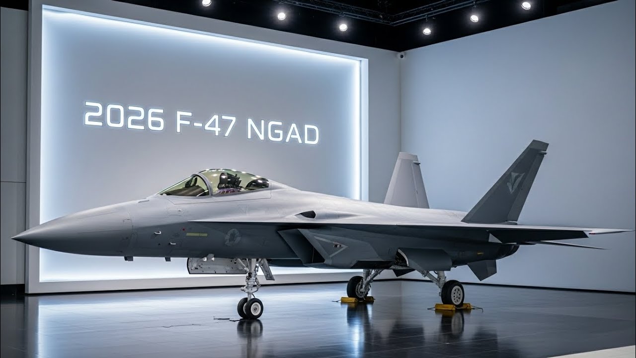 New 2026 F-47 NGAD REVEALED: America’s Secret 6th-Gen Fighter Changes EVERYTHING