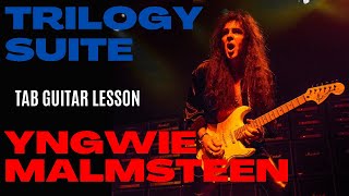 Trilogy suite | Yngwie Malmsteen | TAB, Guitarra