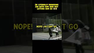 Jungkook Benarbenar Menyeret Jin Bersamanya Dan Tidak Melepaskannya  jin jungkook
