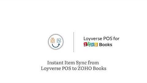 How to do Instant Item sync from LoyversePOS to ZOHO Books? | Senthuraa  | ZOHO Partner