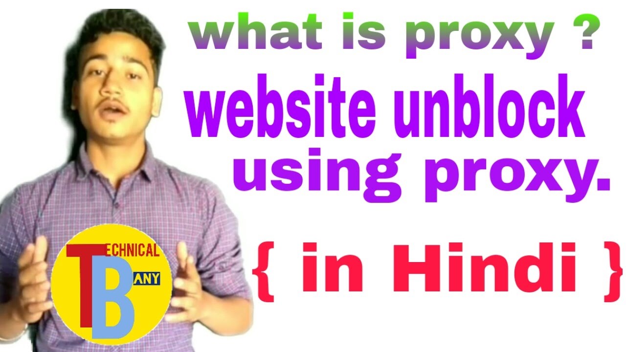What is proxy website unblock blocked website using proxy