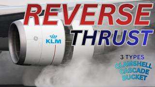 🤔What is plane reverse thrust? | how to work jet engine?
