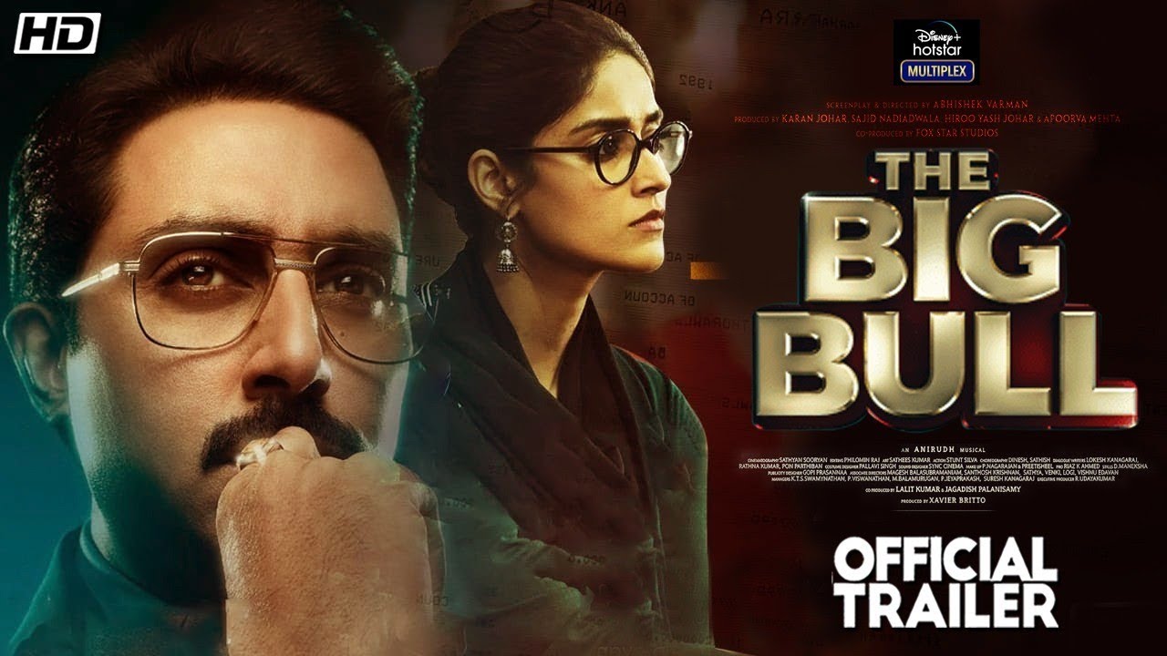 The Big Bull Trailer | Abhishek Bachchan | Tapasee Pannu | 2021 Movie