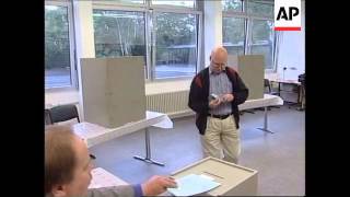 Germany - Election polls open