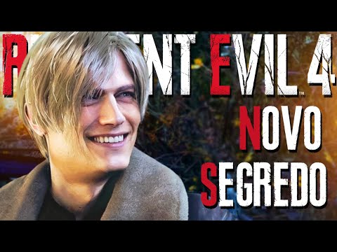 MAIS UM SEGREDO EM RESIDENT EVIL 4 REMAKE!!