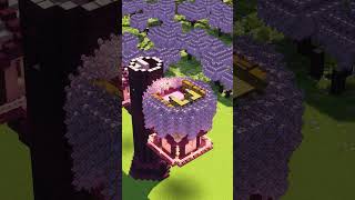 Minecraft Easy Tree House 🌸 Download Build Link in bio📝 #minecraft #minecraftbuilding