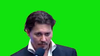 Johnny Depp I Want To Go Home Meme Green Screen Chroma Key Template