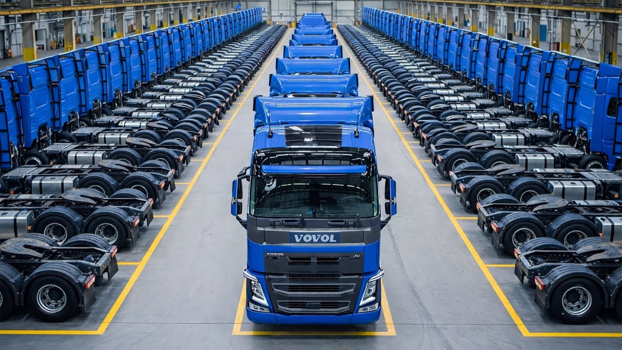 Inside Heavy-Duty Truck Production: How Volvo Assembles Trucks at Scale ...