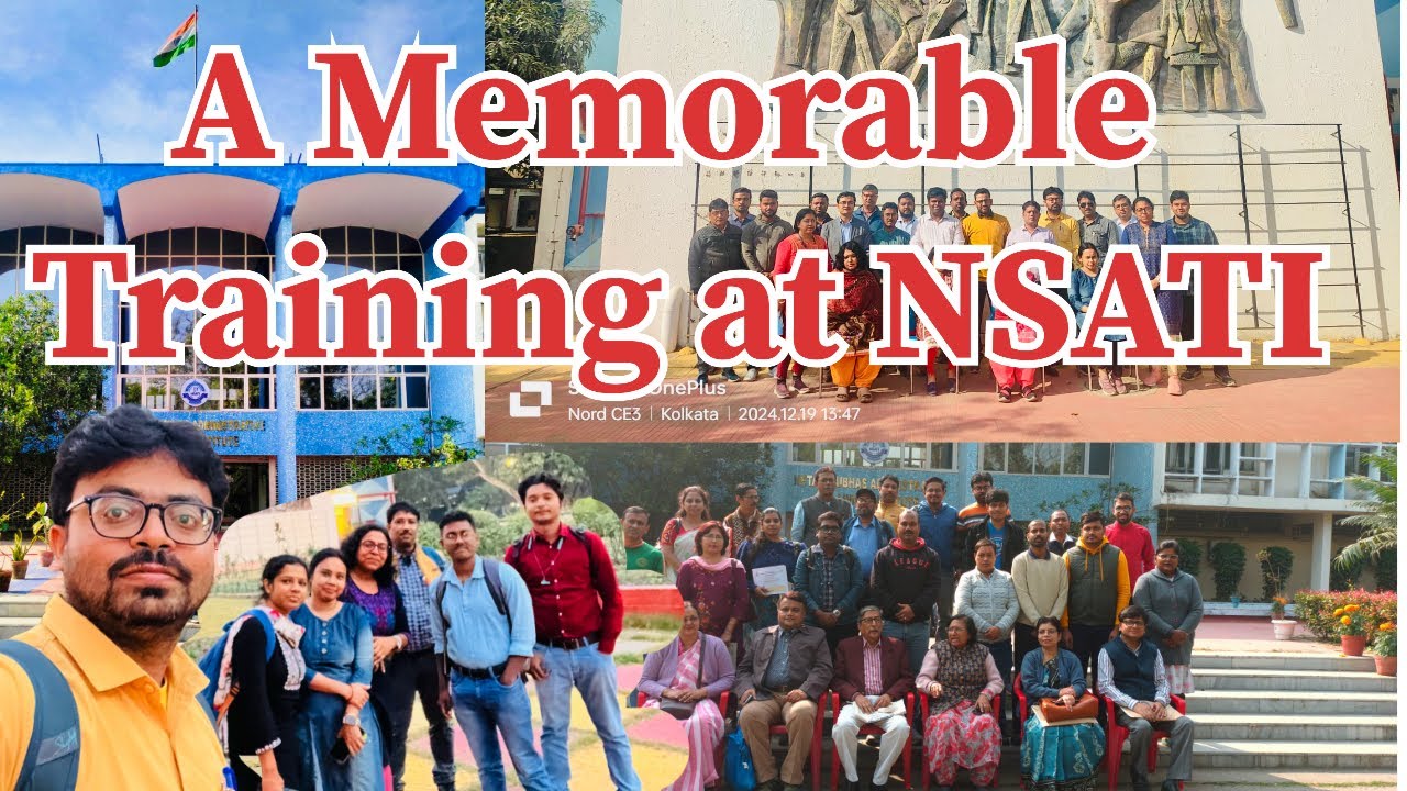 Administrative Training Institute || NSATI | In service Training of West Bengal Government employees