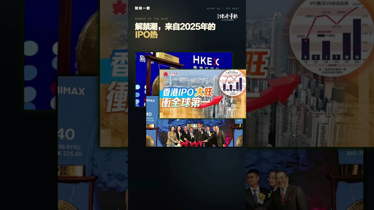 财经一数|港股解禁潮即将来临 縮圖