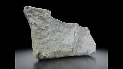 Rock 3D model - Photoscanned PBR Textures