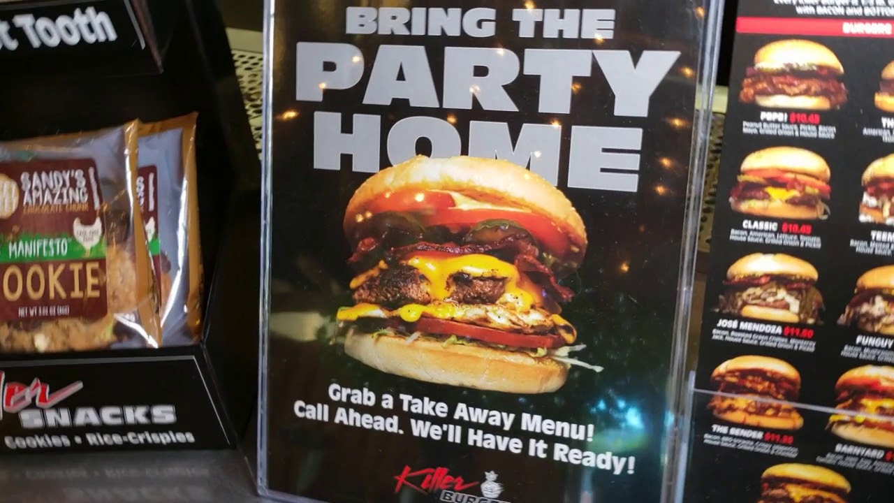 Killer Burger Promo Video YouTube