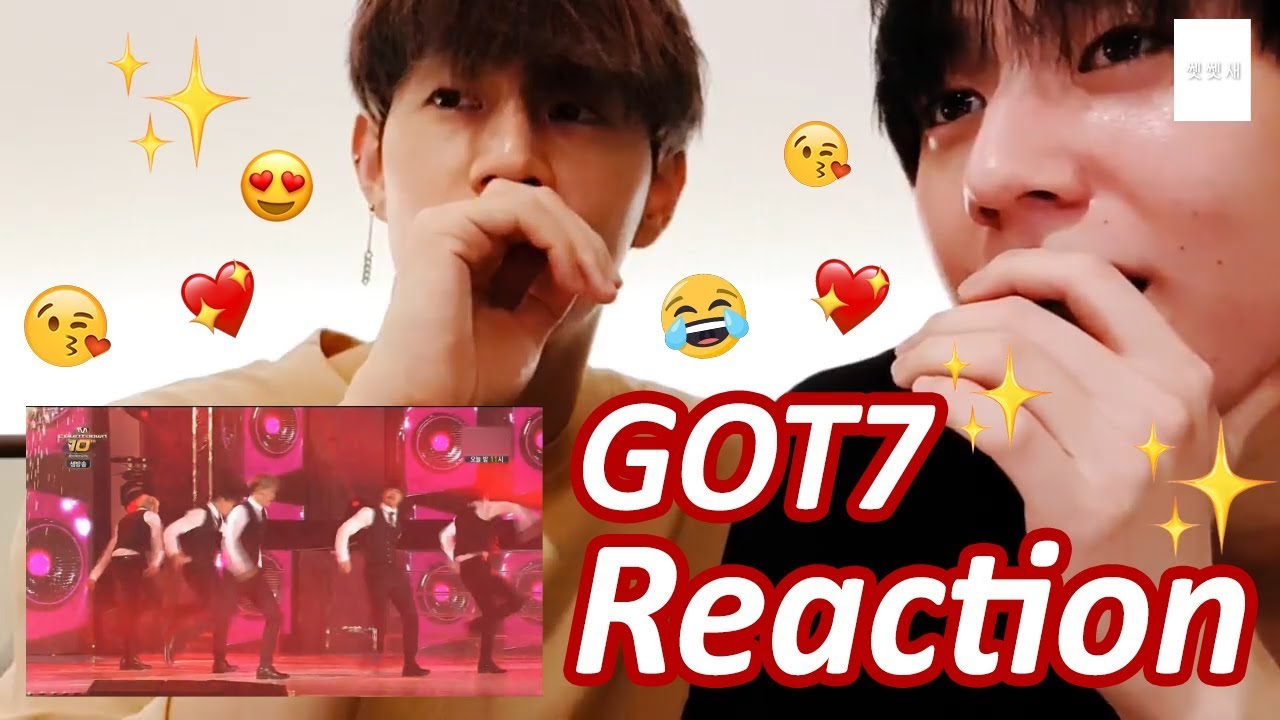 [GOT7]갓세븐은 짐 과거영상 리액션 중임다 (GOT7 reaction) (Eng sub)