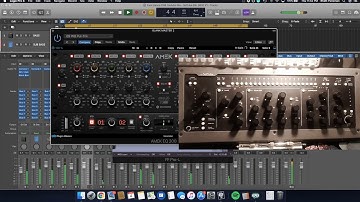 LIVE: In The Studio .Mixing On Console 1 Softube SSL 9000 No Talking