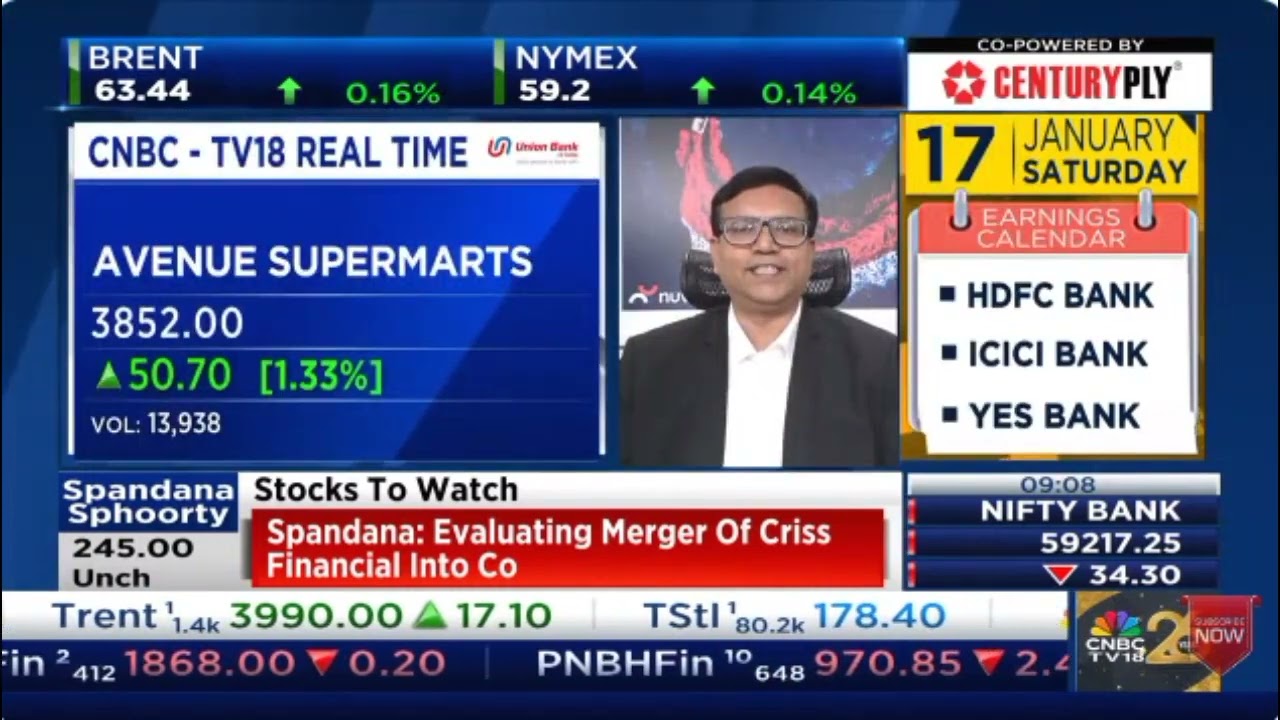 Mr Abneesh Roy, Nuvama Institutional Equities CNBC TV 18 Bazaar Open Exchange 12 Jan 2026 09 05am