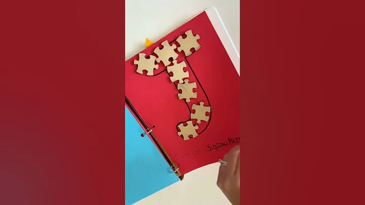 easy alphabet collage book | abc diy learning book #shorts #diy #happy #easylearning #montessori