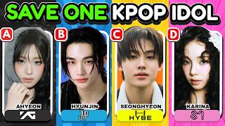 SAVE ONE KPOP IDOL: COMPANY EDITION #3⏳🔥IDOL QUIZ CHALLENGE| K-Pop Quiz Game 2026 screenshot 1