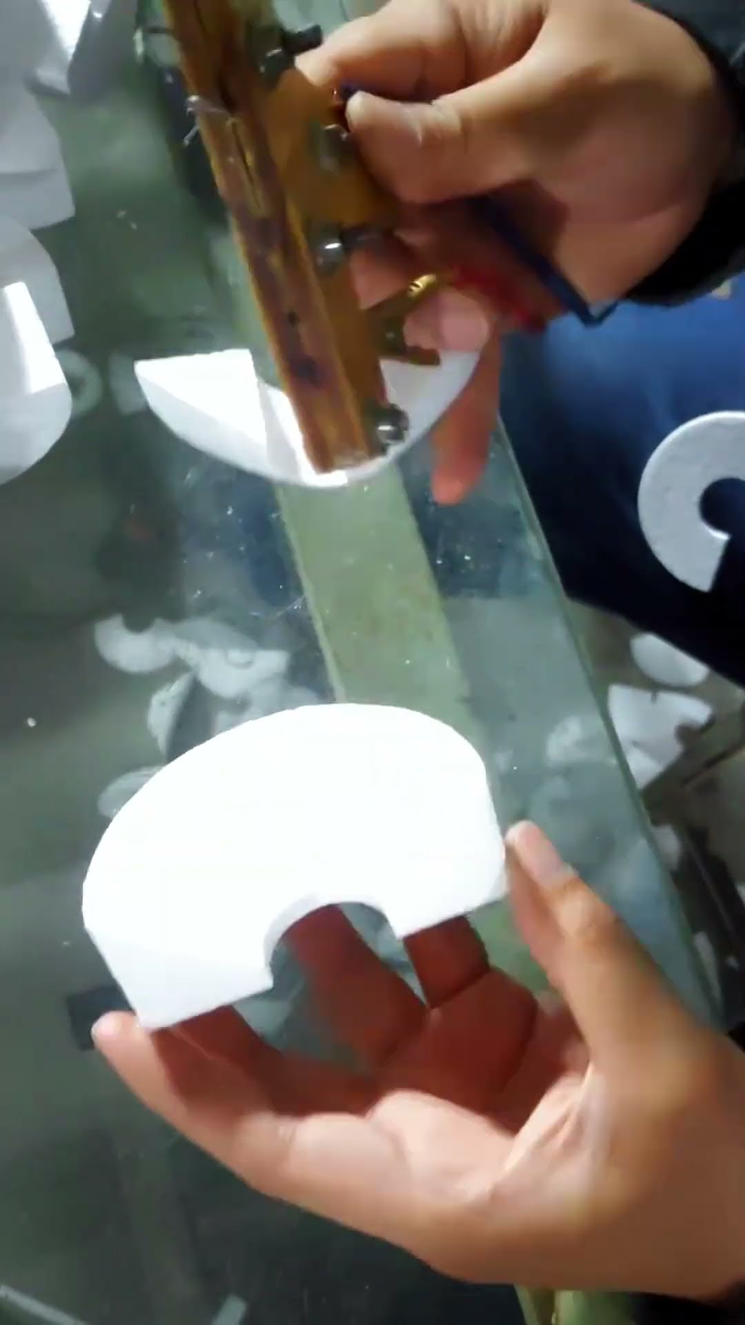 Foam model thermal cutting process- Good tools and machinery make work easy