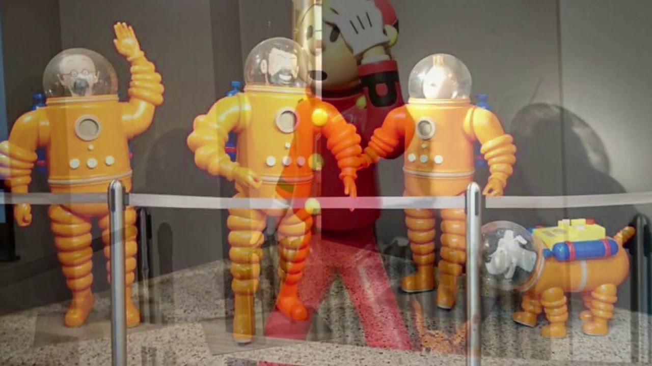 Level 1-3 The Belgian Comic Strip Center/Centre Belge de la Bande desinee (Comic Art Museum).