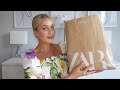 HUGE ZARA SUMMER HAUL | NEW IN