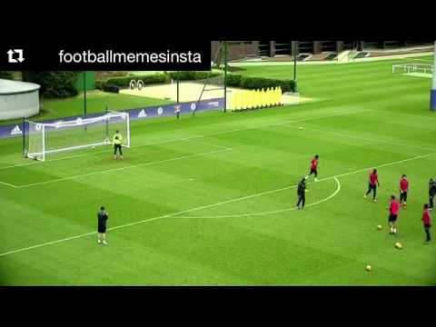 Willian at training