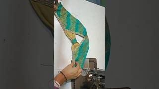 Stylish Sleeve Design ✂️ Easy Blouse Sleeve Stitching #silaisikhe
