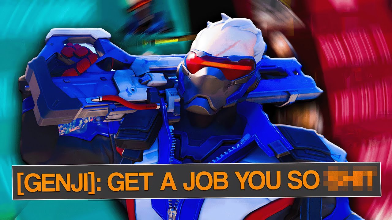 I made this DPS player RAGE IN RANKED!!