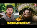 Thalapathy vijays hilarious encounter   puli  shruthi haasan  devi sri prasad  sun nxt